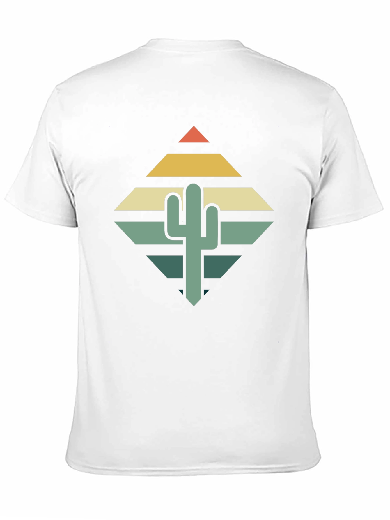 Retro Cactus Graphic Tee - Desert Vibes T-Shirt