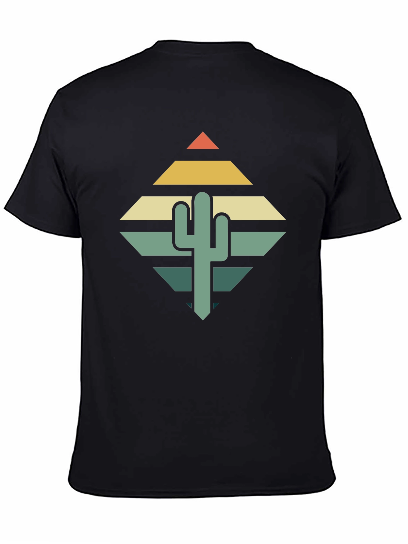 Retro Cactus Graphic Tee - Desert Vibes T-Shirt