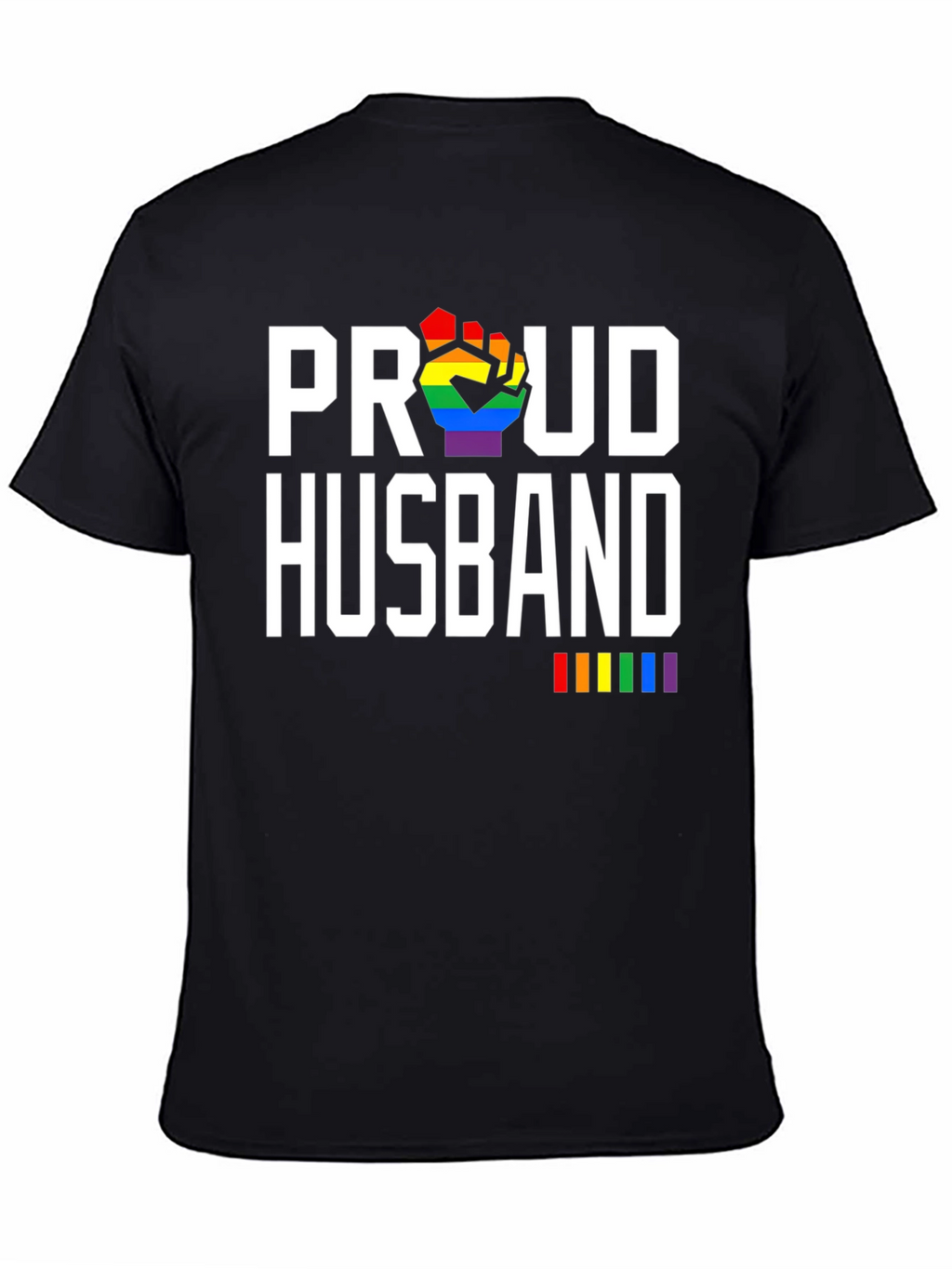 Proud Husband LGBTQ Pride T-Shirt