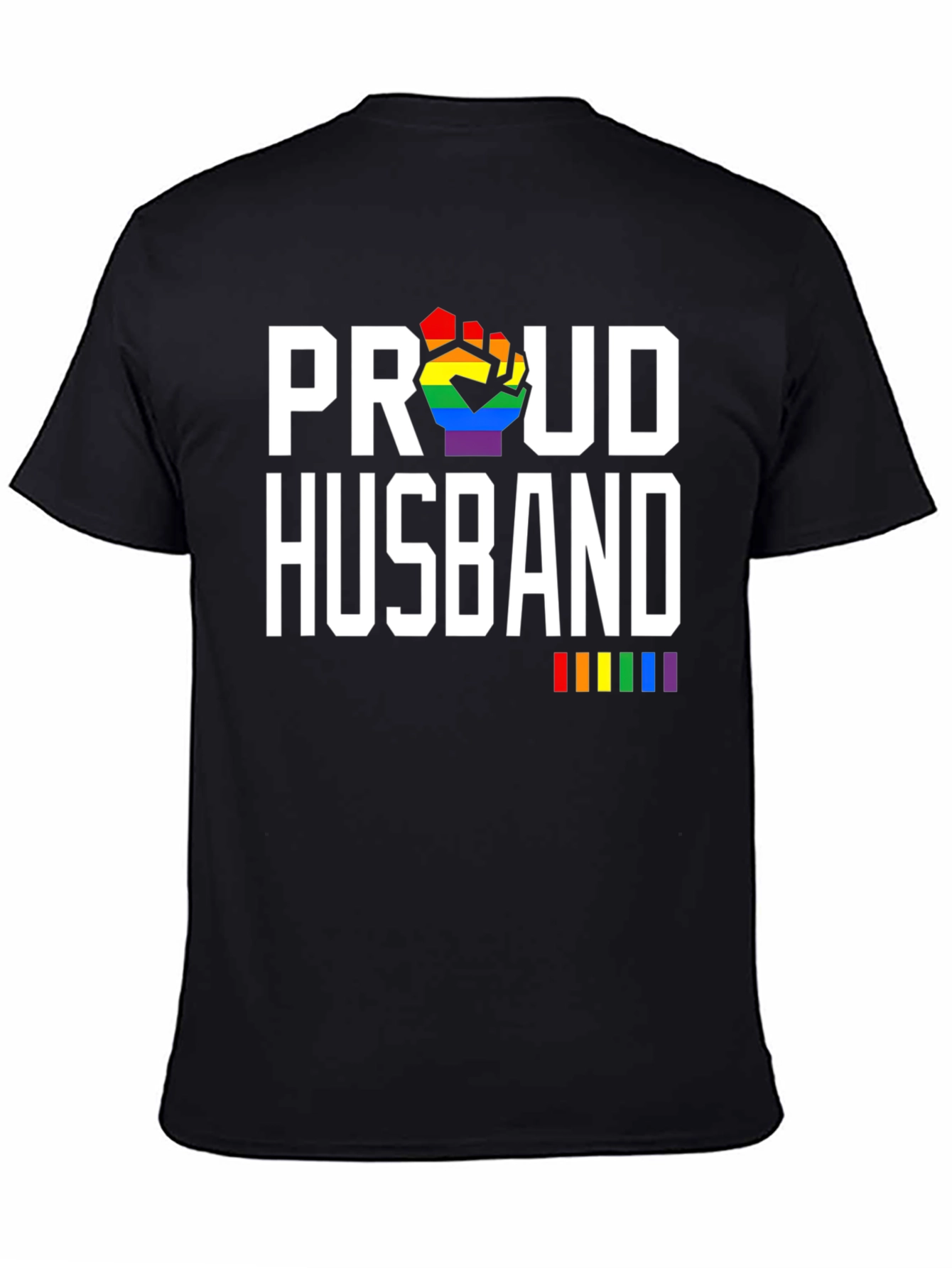 Proud Husband LGBTQ Pride T-Shirt