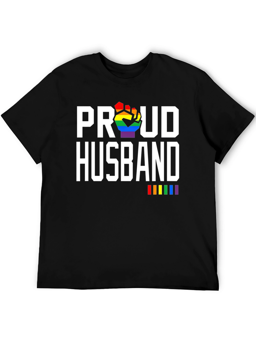 Proud Husband LGBTQ Pride T-Shirt