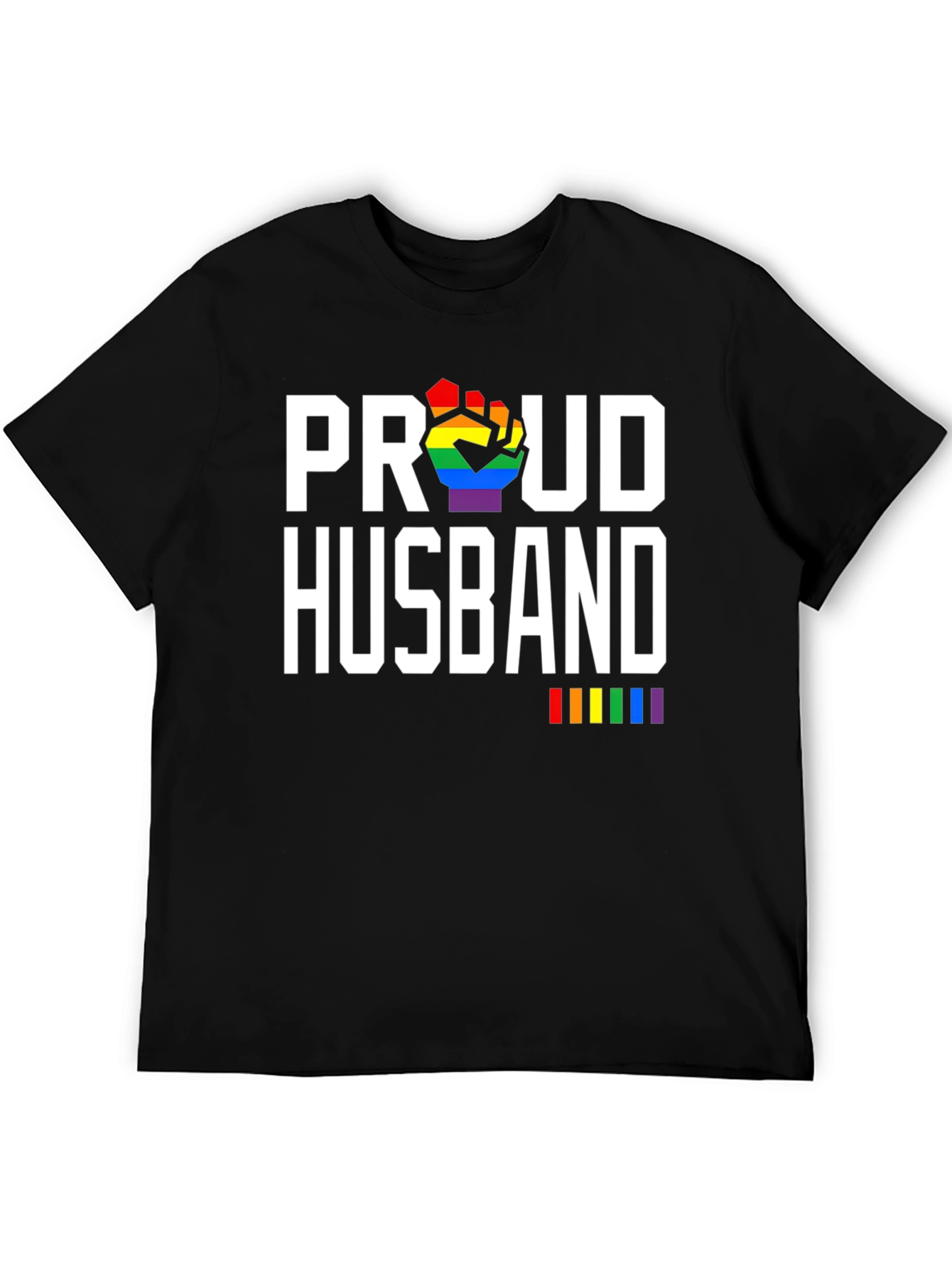 Proud Husband LGBTQ Pride T-Shirt