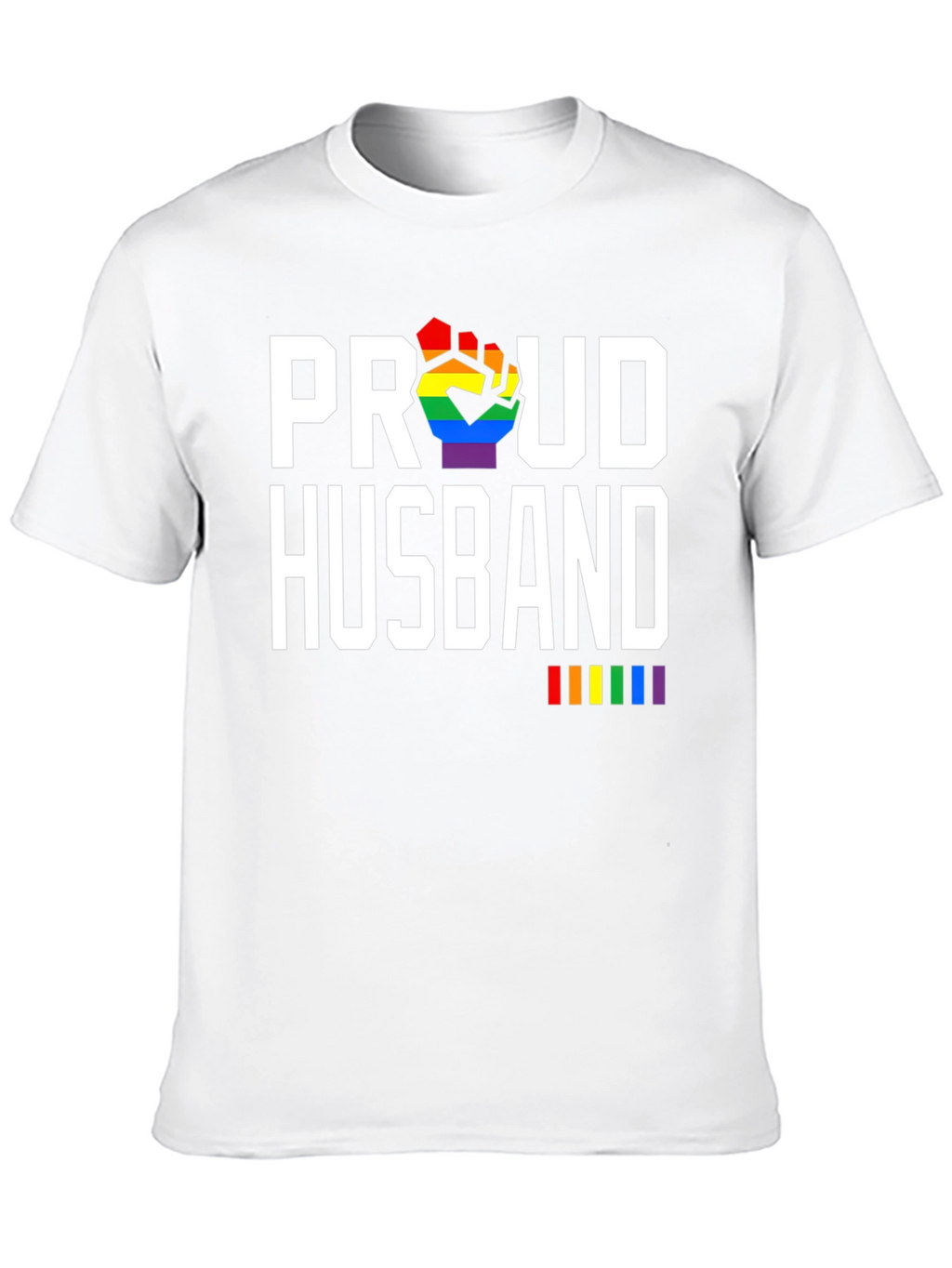Proud Husband LGBTQ Pride T-Shirt
