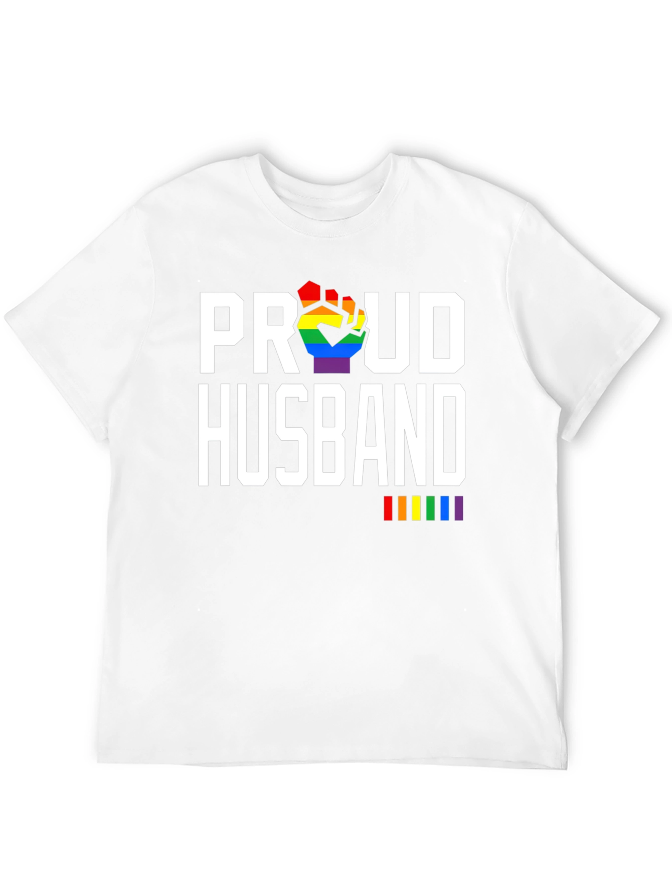 Proud Husband LGBTQ Pride T-Shirt