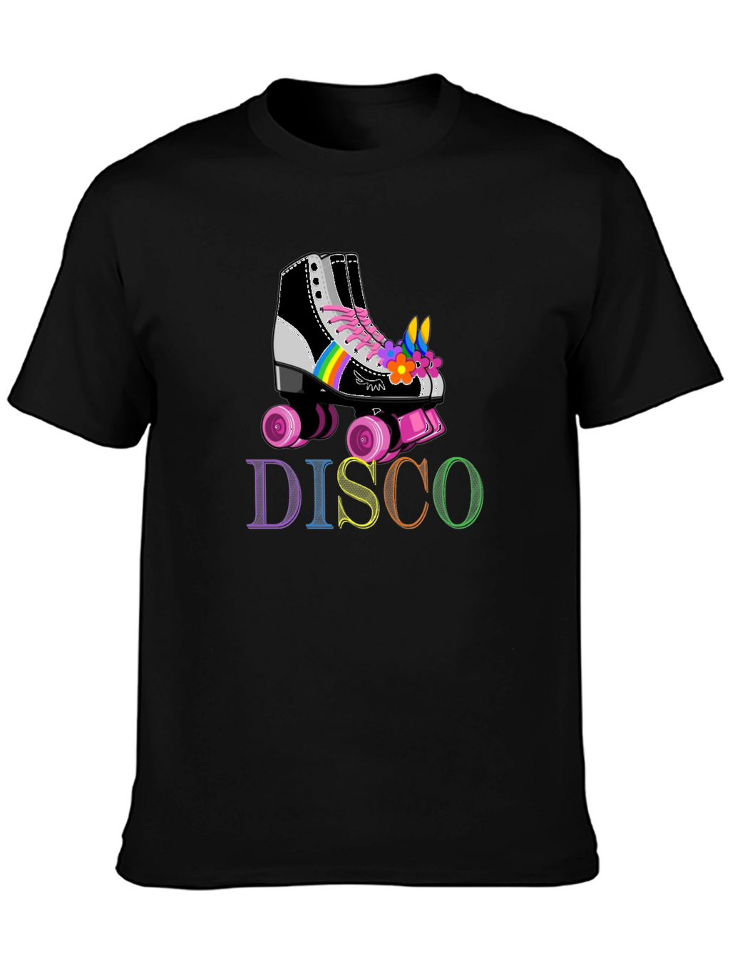 Retro Disco Roller Skate T-Shirt