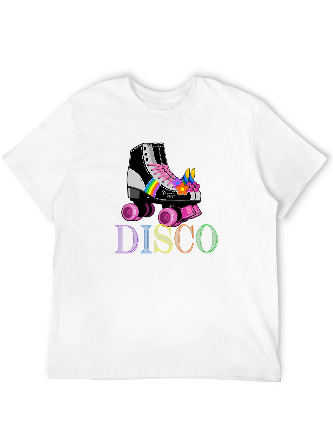 Retro Disco Roller Skate T-Shirt