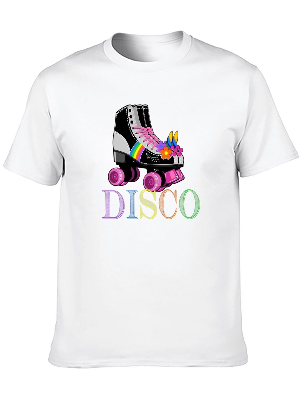 Retro Disco Roller Skate T-Shirt