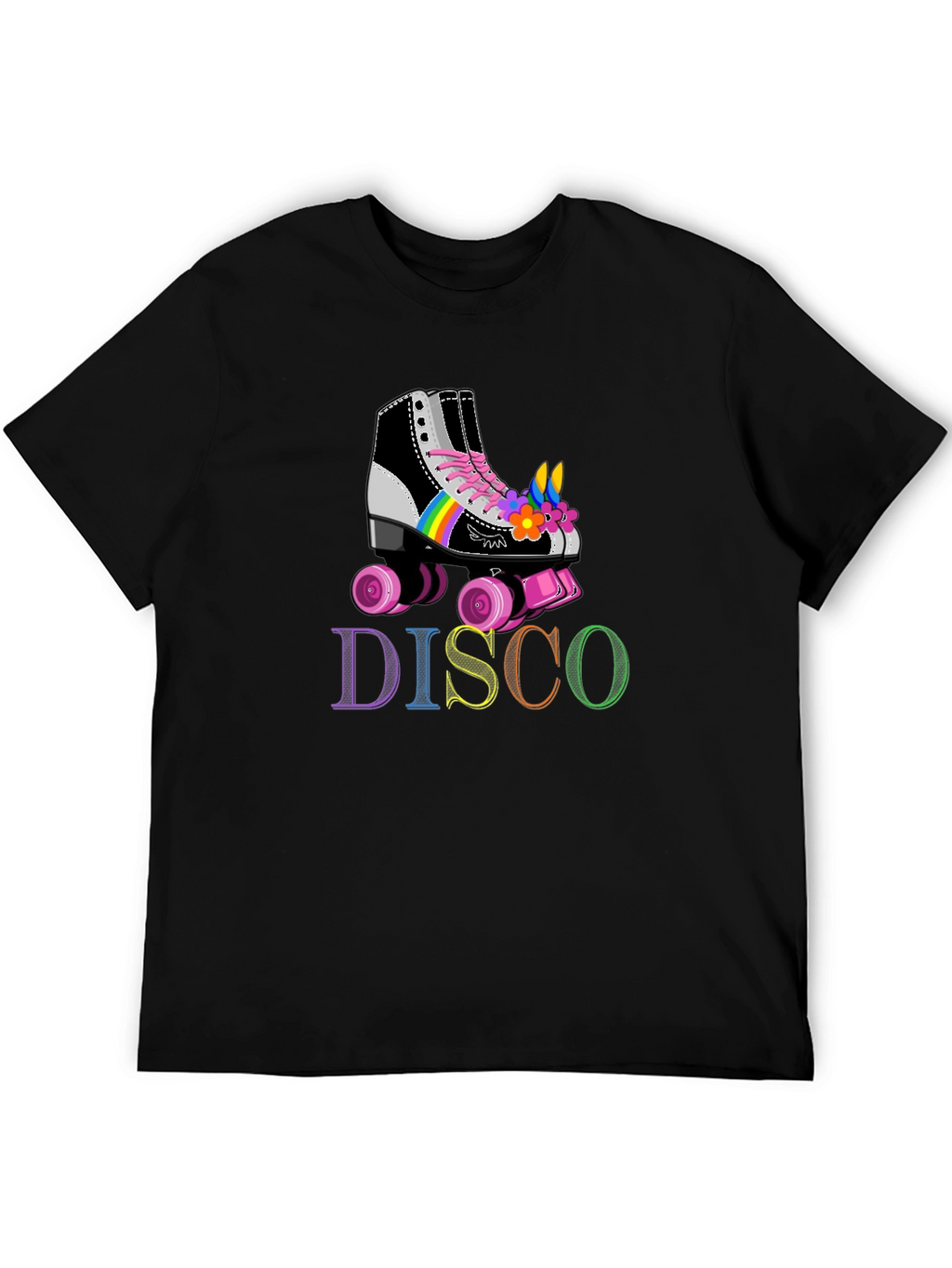 Retro Disco Roller Skate T-Shirt