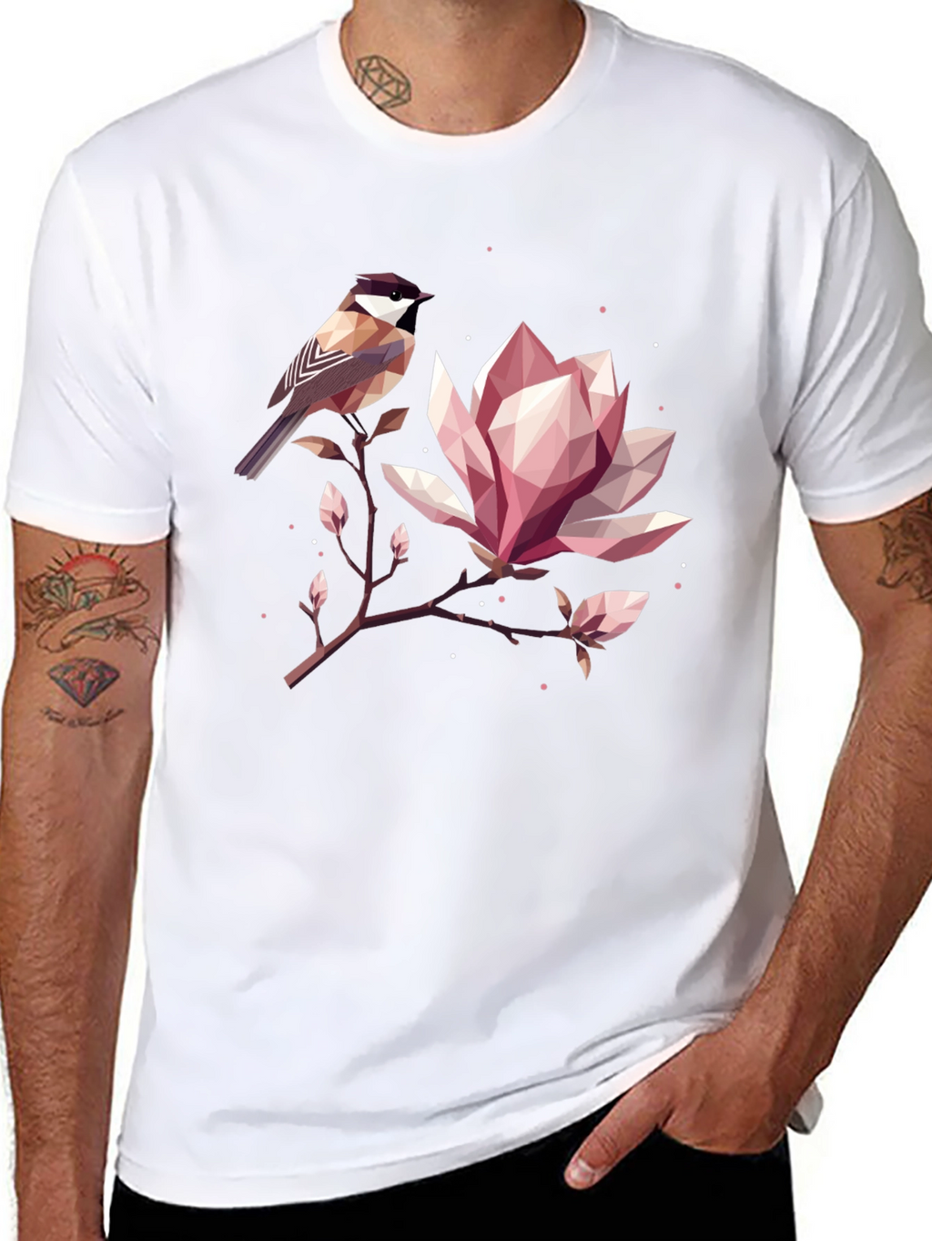 Bird & Blossom Graphic Tee