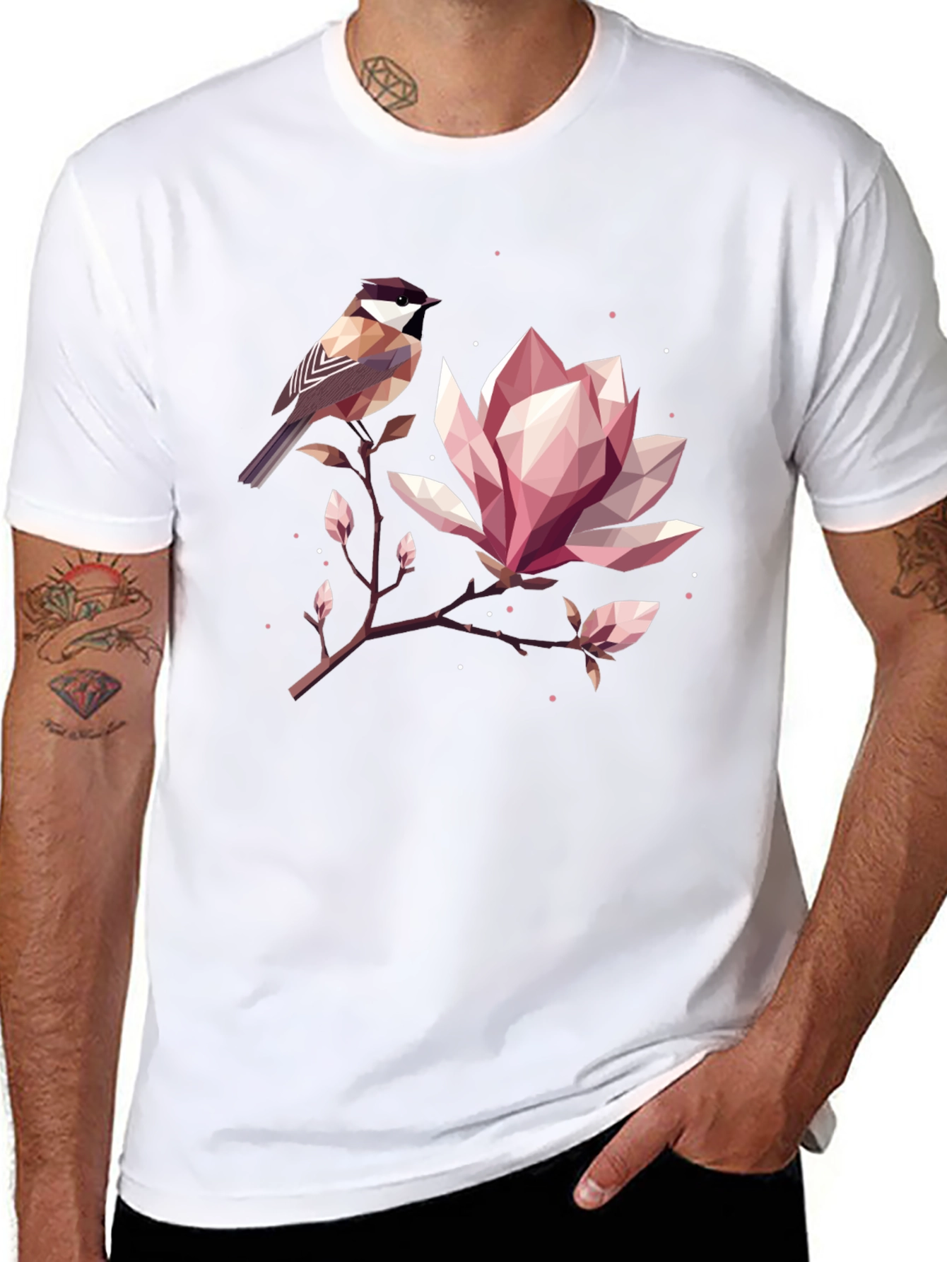 Bird & Blossom Graphic Tee