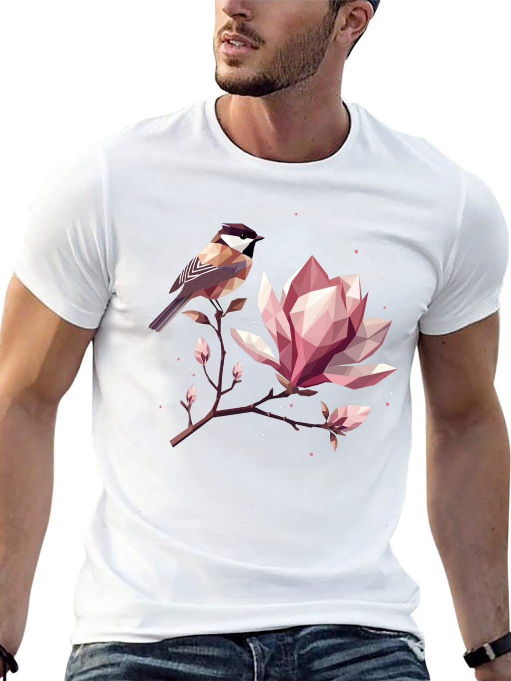 Bird & Blossom Graphic Tee