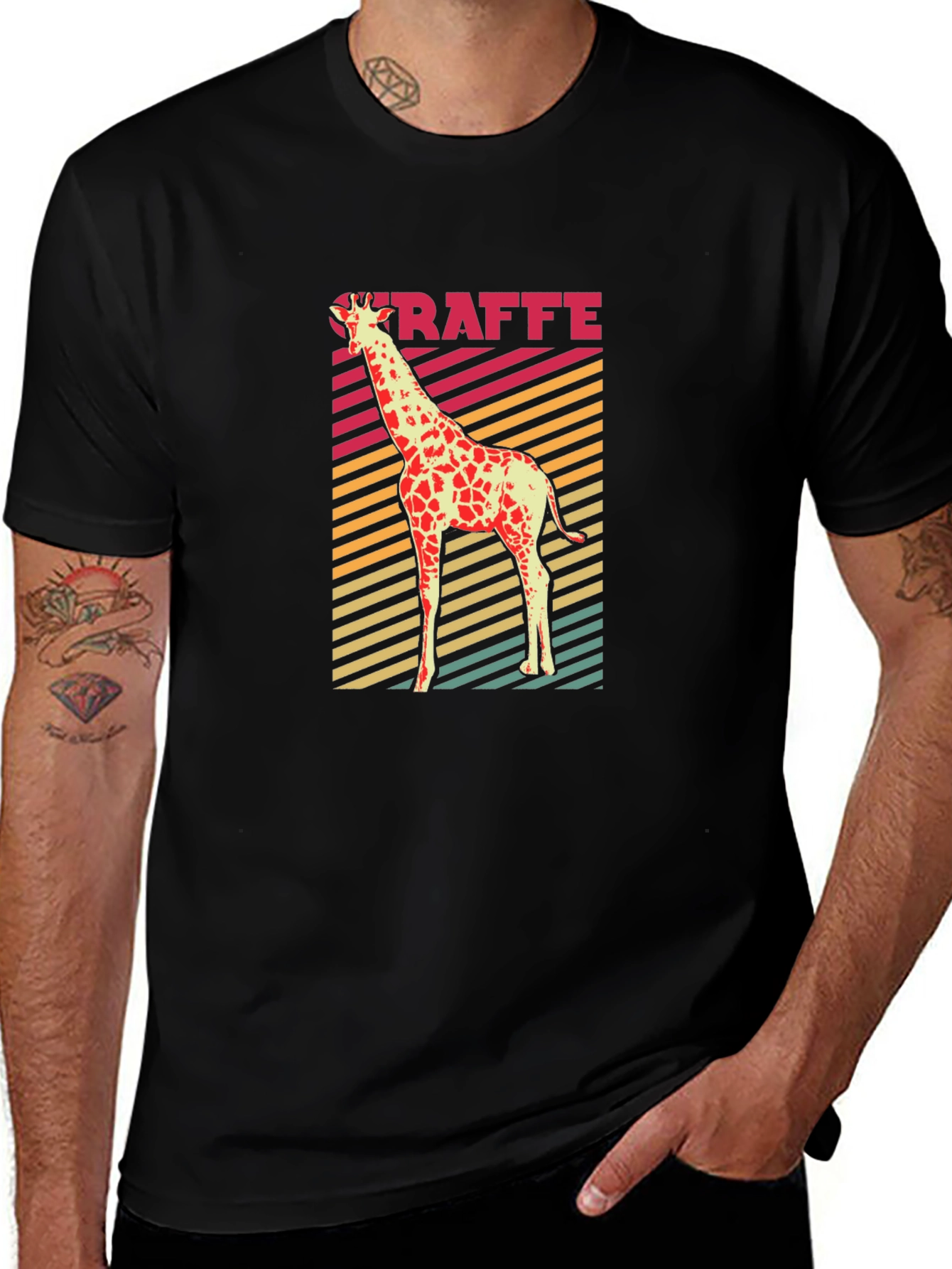 Retro Giraffe Tee