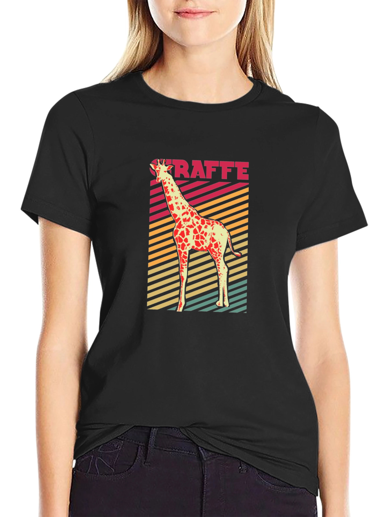 Retro Giraffe Tee