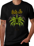 Tropical Vibes Tee - Lets Do Palm Tree Shirt