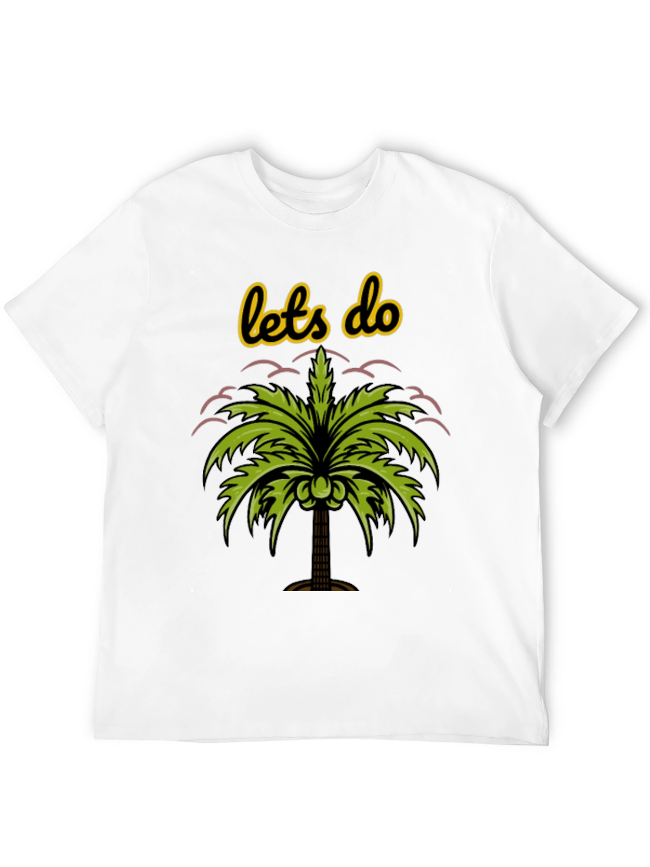 Tropical Vibes Tee - Lets Do Palm Tree Shirt