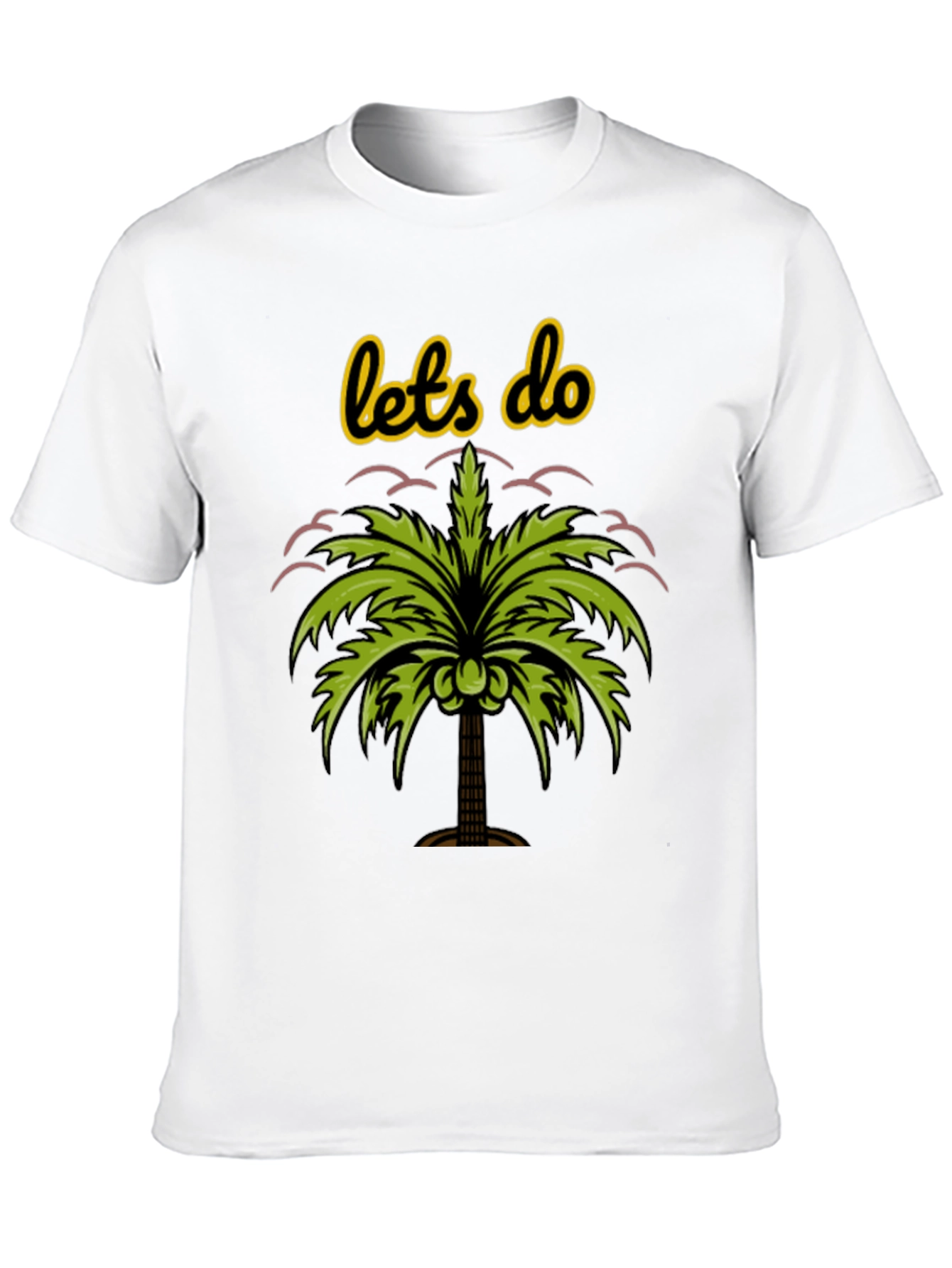 Tropical Vibes Tee - Lets Do Palm Tree Shirt