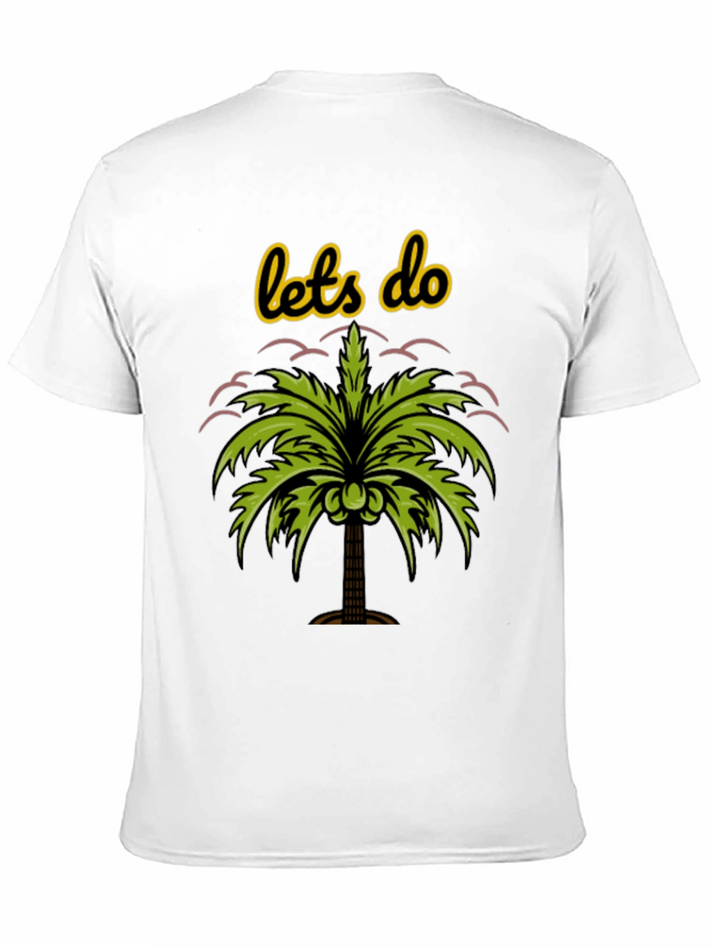 Tropical Vibes Tee - Lets Do Palm Tree Shirt