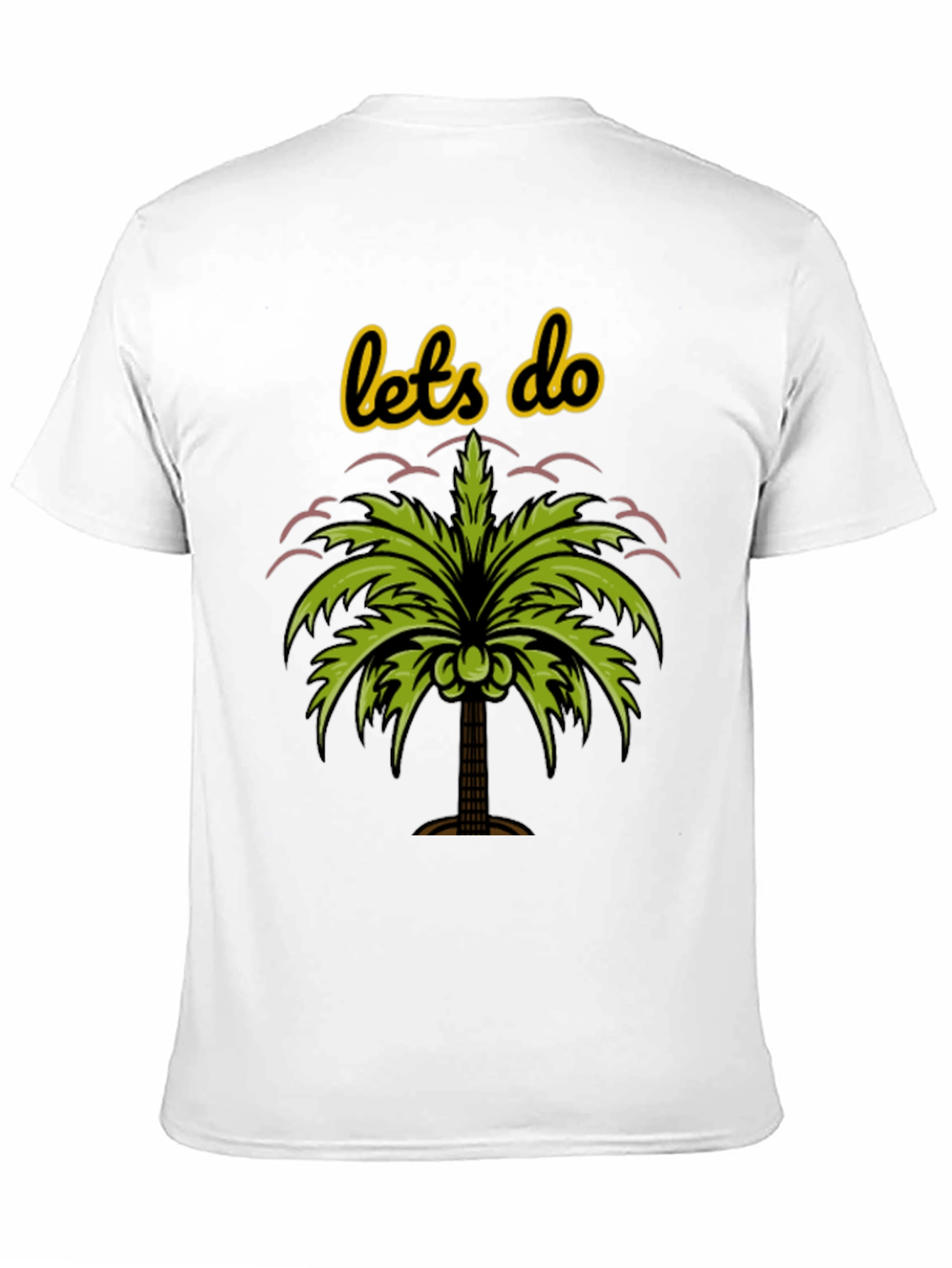 Tropical Vibes Tee - Lets Do Palm Tree Shirt