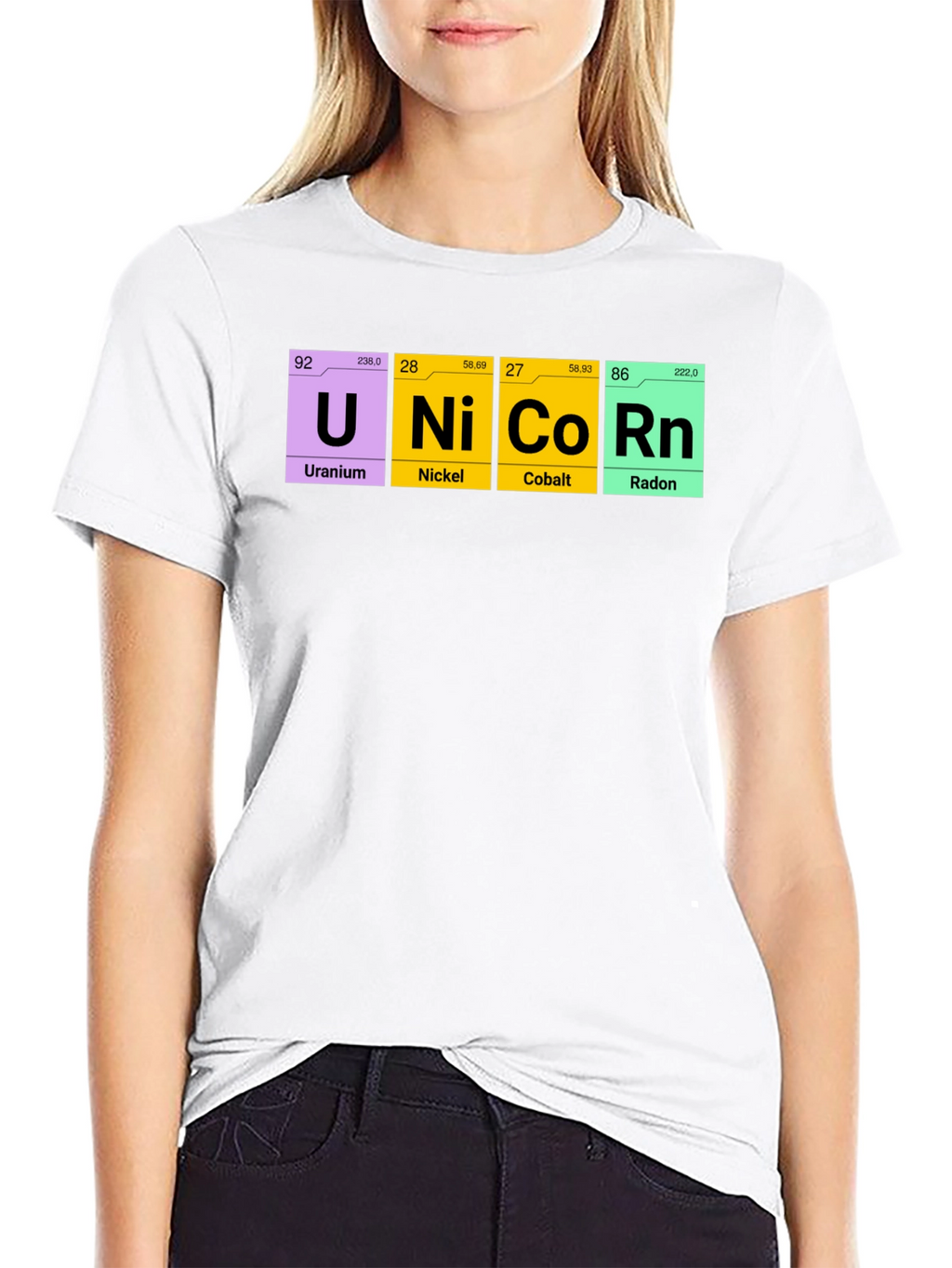 Unicorn Periodic Table Elements T-Shirt