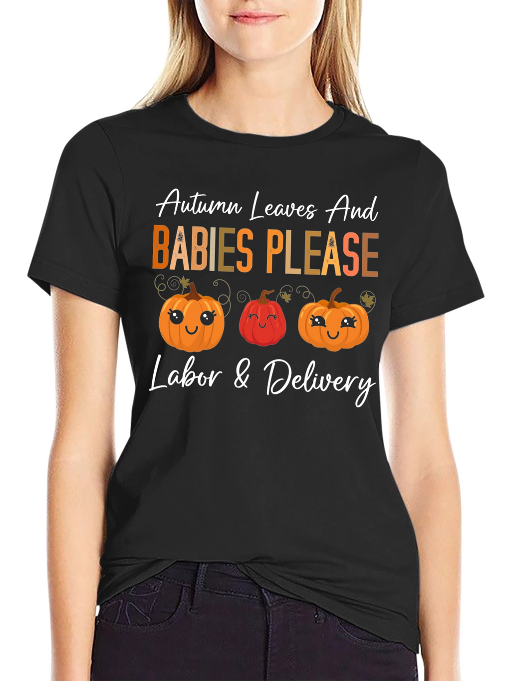 Autumn Leaves Babies Please T-Shirt