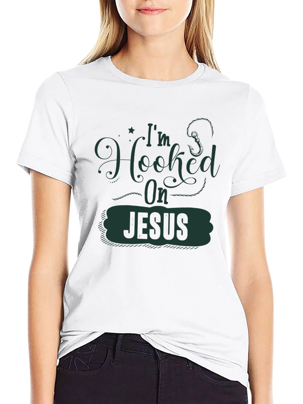 Im Hooked On Jesus T-Shirt