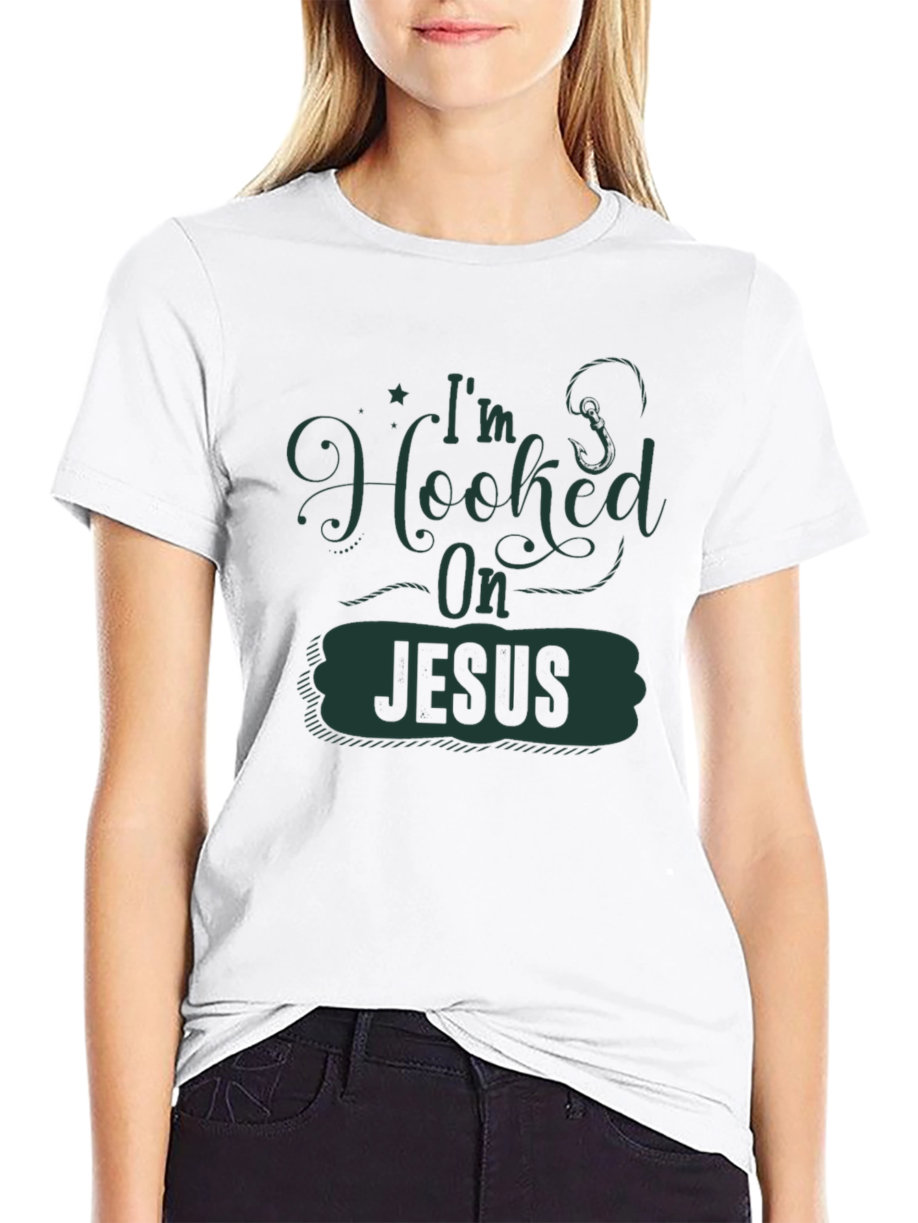 Im Hooked On Jesus T-Shirt