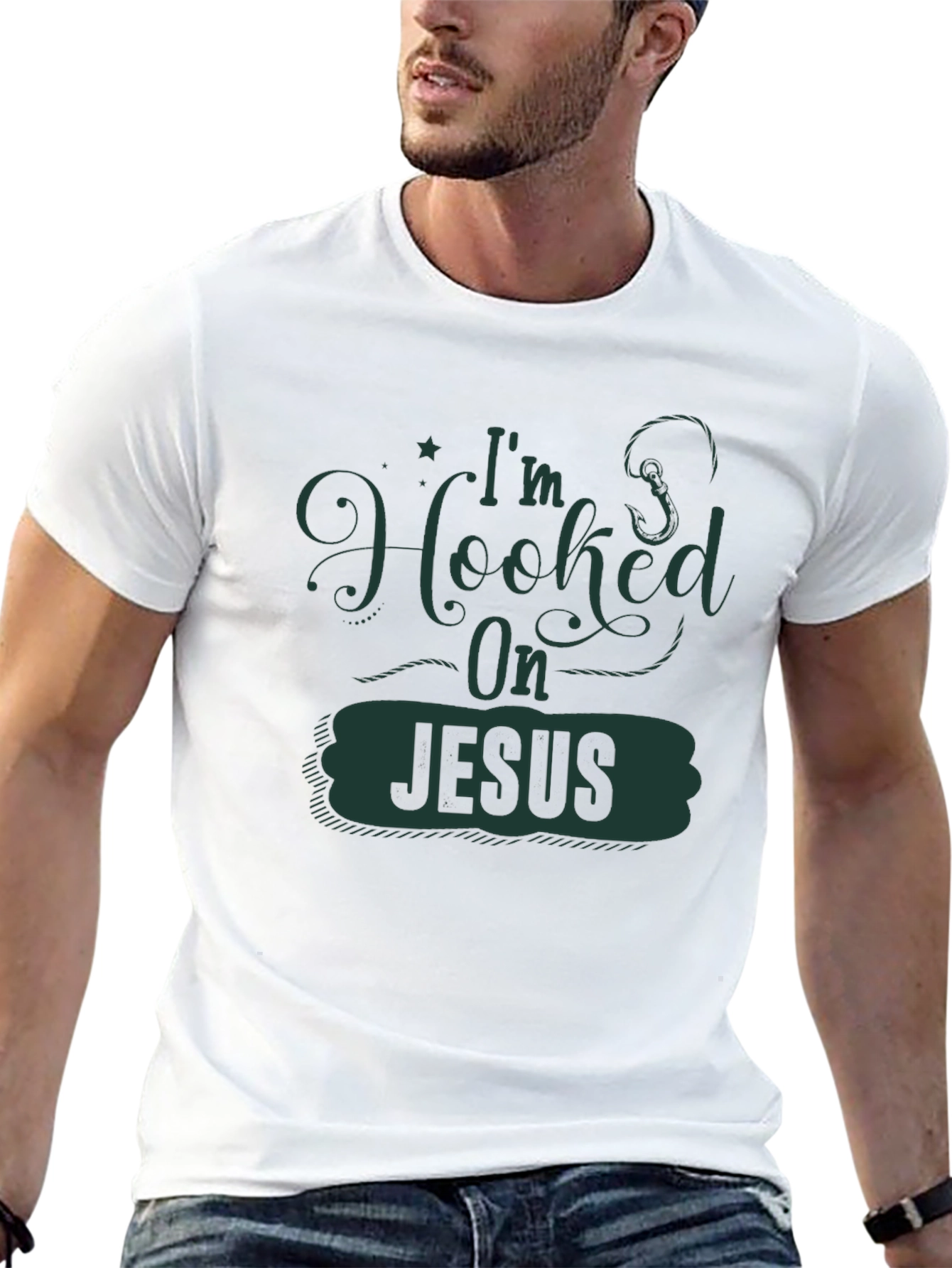 Im Hooked On Jesus T-Shirt