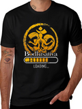 Bodhisattva Loading T-Shirt - Spiritual Zen Tee
