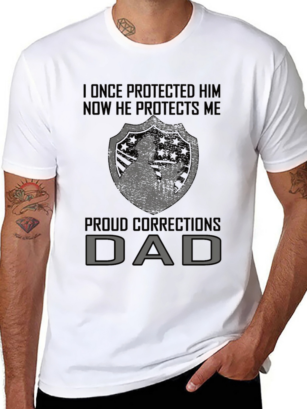 Proud Corrections Dad T-Shirt
