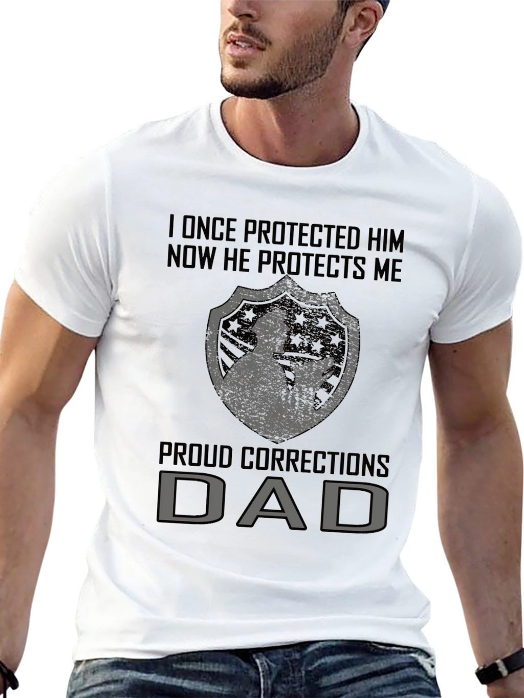 Proud Corrections Dad T-Shirt