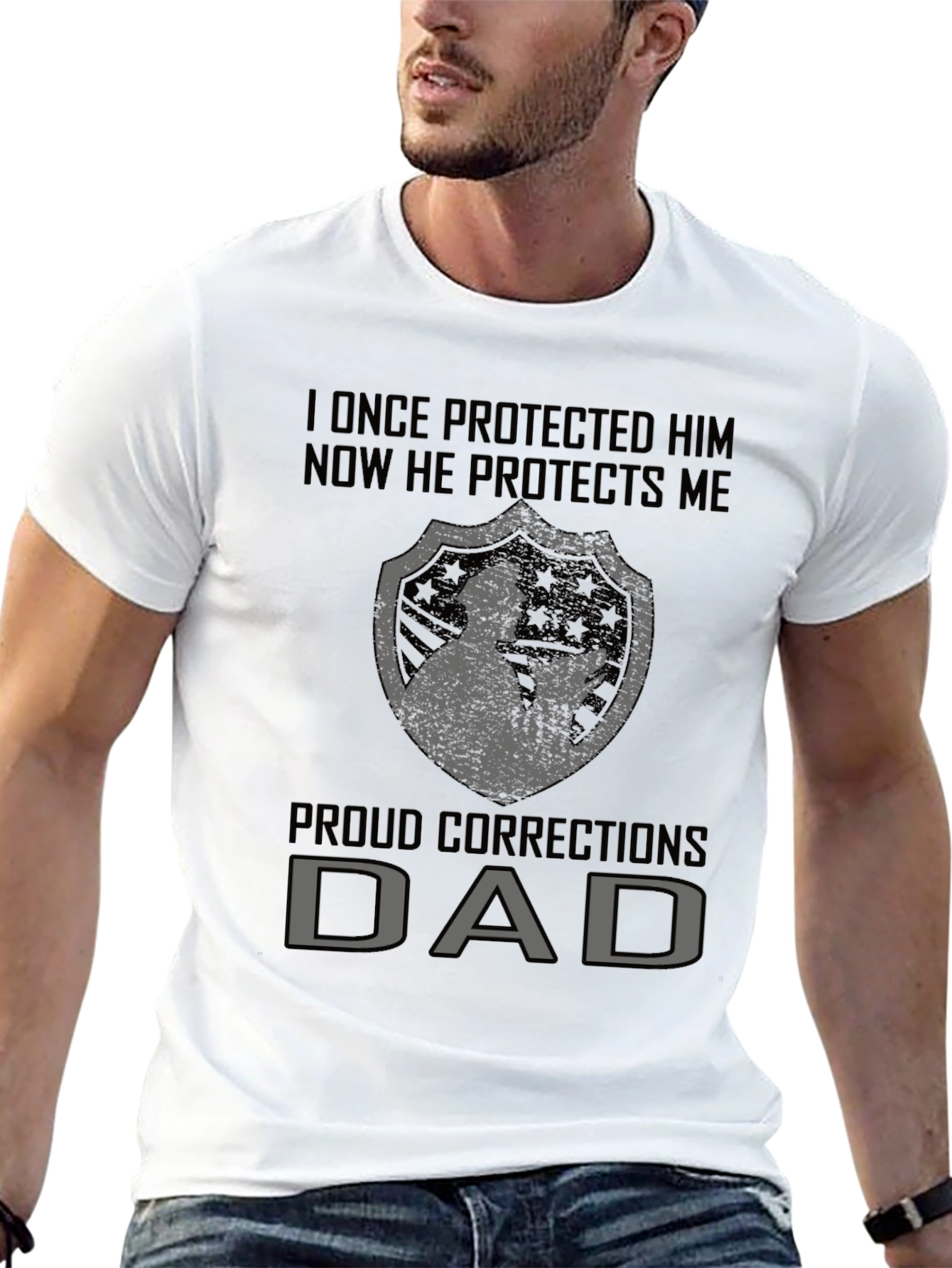 Proud Corrections Dad T-Shirt