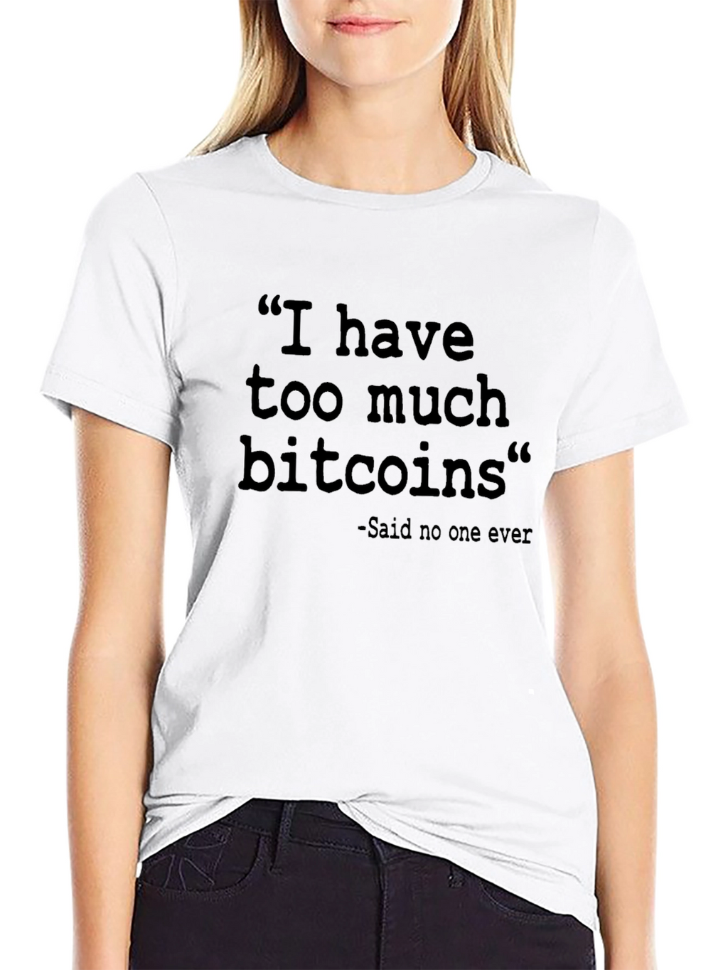 Bitcoin Meme T-Shirt - Too Much Bitcoins