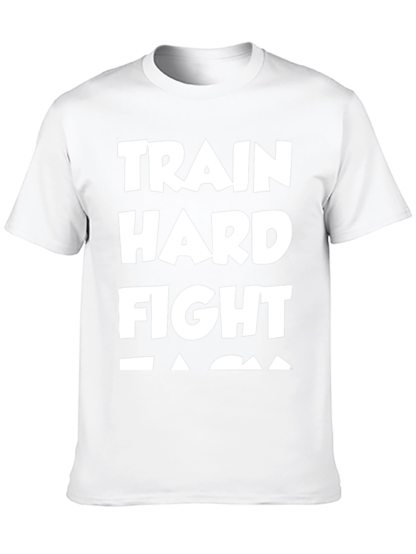 Train Hard Fight Easy Graphic Tee