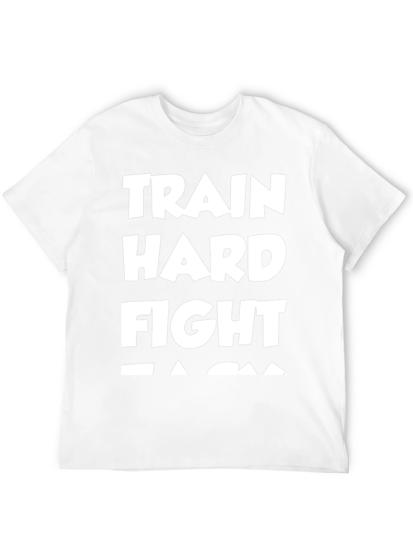 Train Hard Fight Easy Graphic Tee