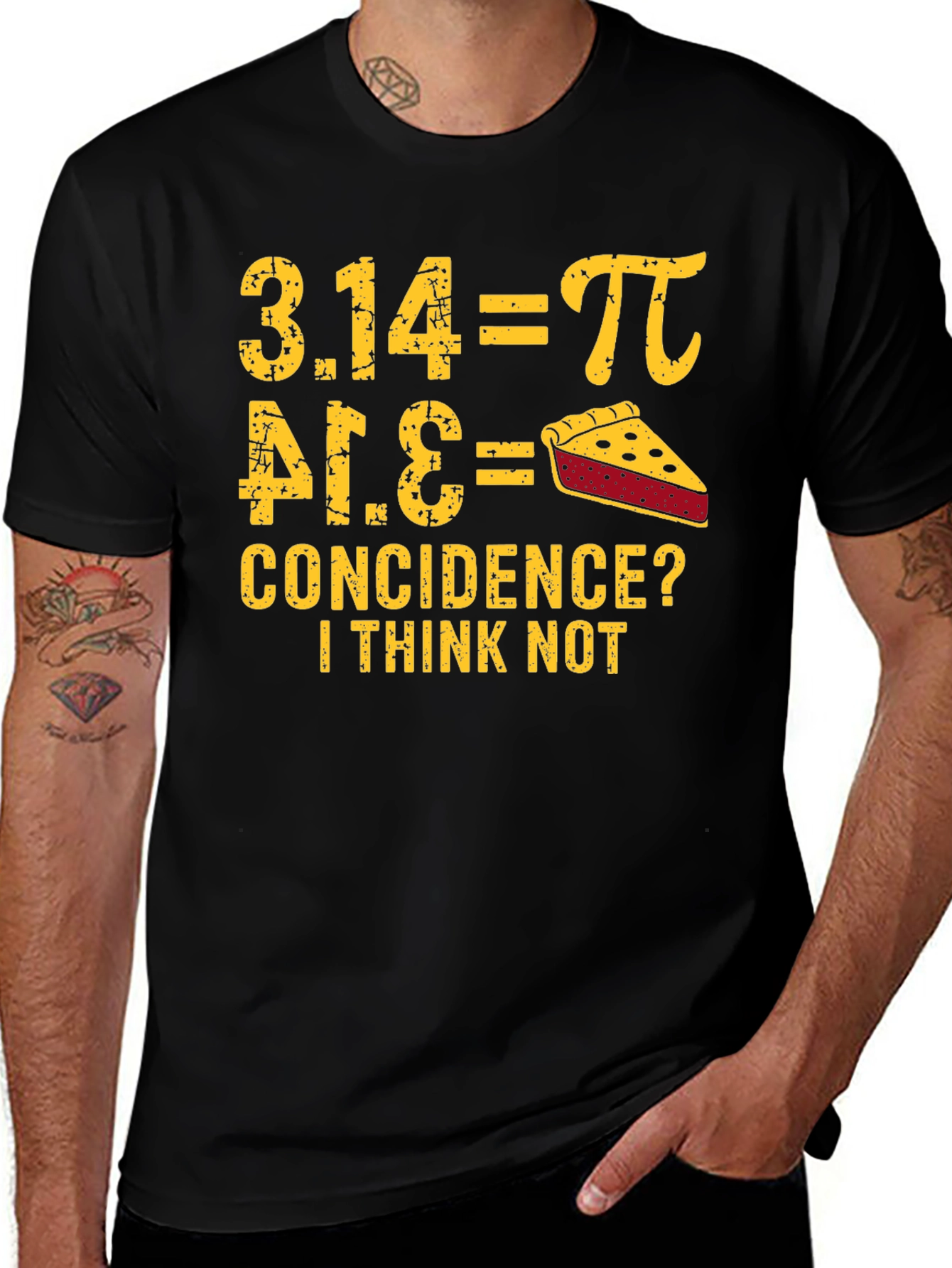 Pi Day T-Shirt - Funny Math & Food Pun Tee