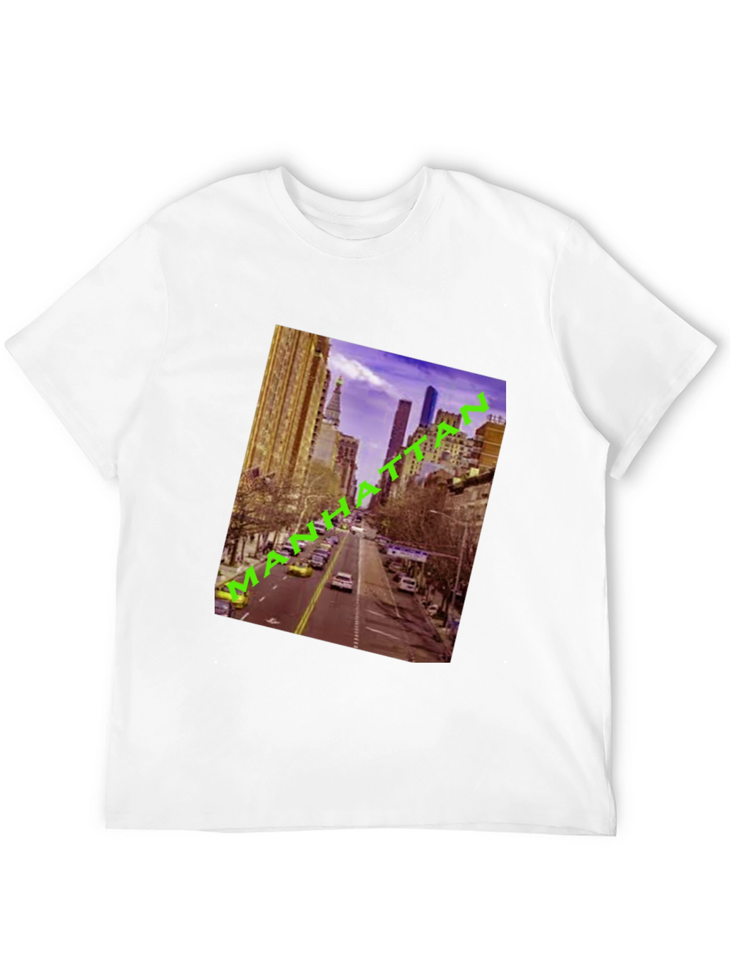 Manhattan Cityscape Graphic Tee