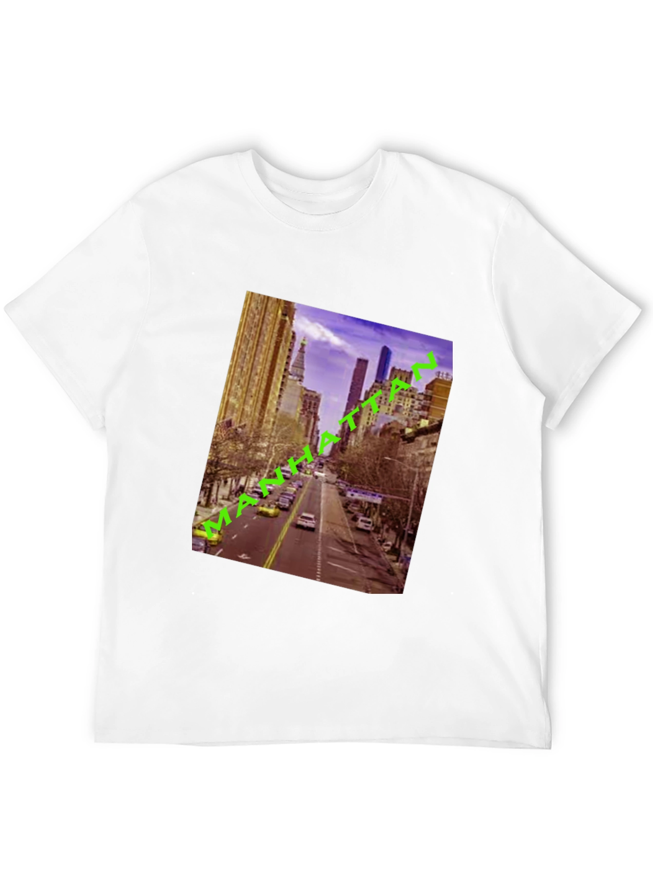 Manhattan Cityscape Graphic Tee