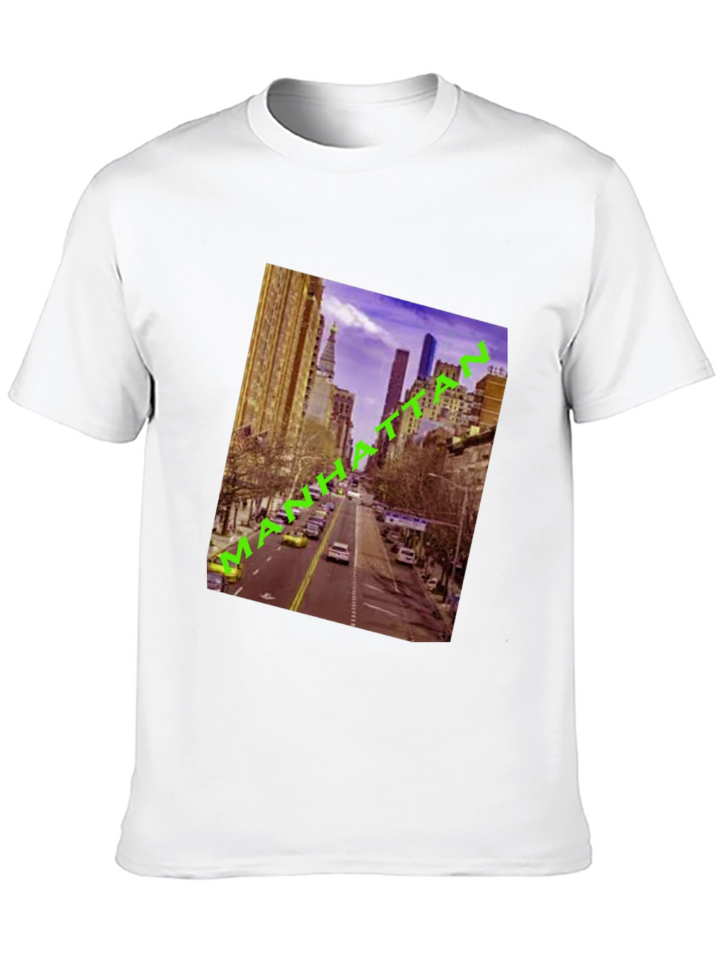 Manhattan Cityscape Graphic Tee