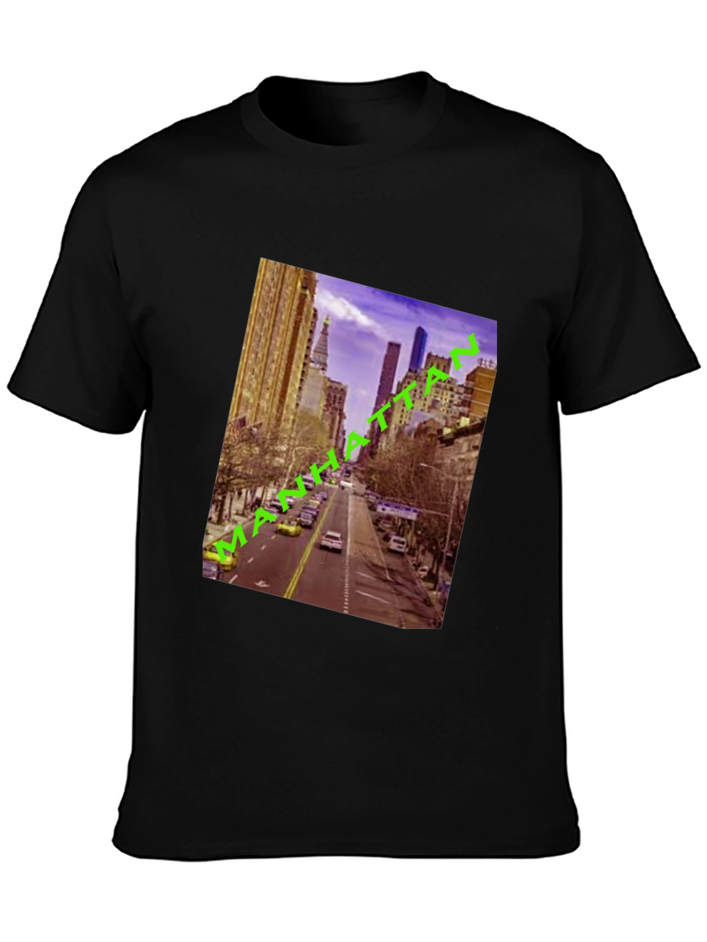 Manhattan Cityscape Graphic Tee