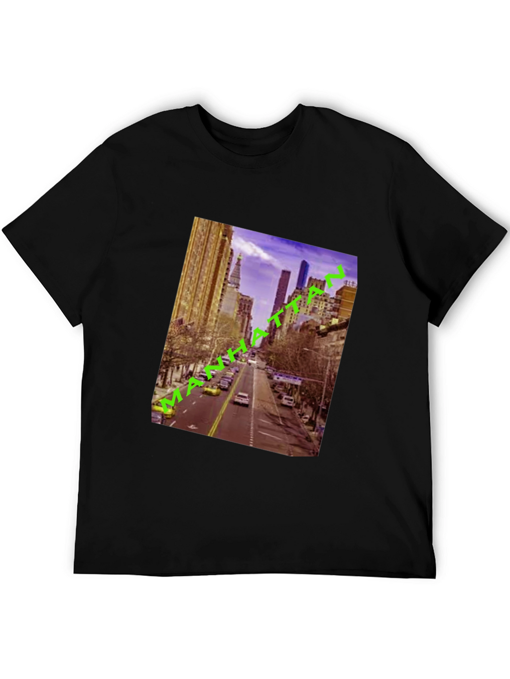 Manhattan Cityscape Graphic Tee