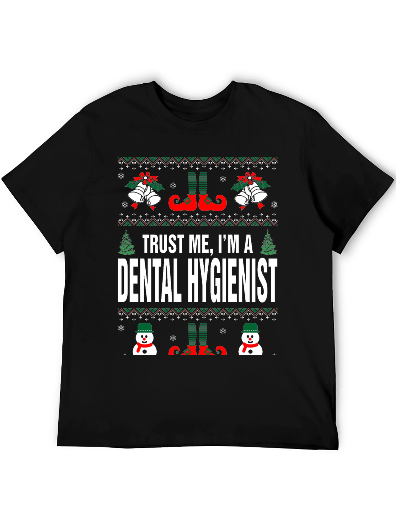 Dental Hygienist Christmas Sweater T-Shirt