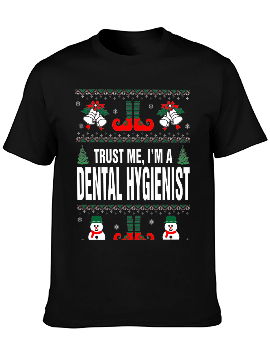 Dental Hygienist Christmas Sweater T-Shirt