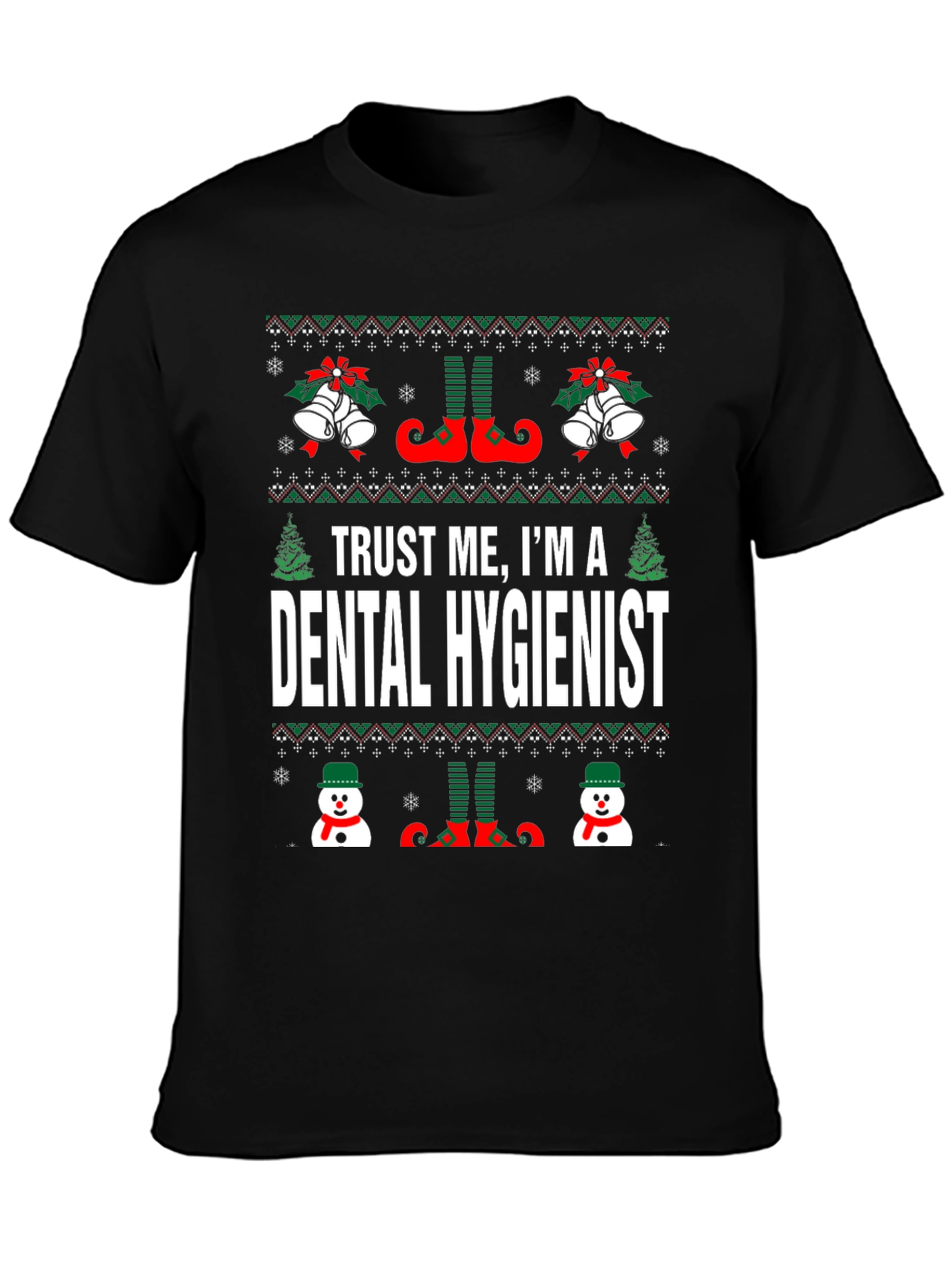 Dental Hygienist Christmas Sweater T-Shirt