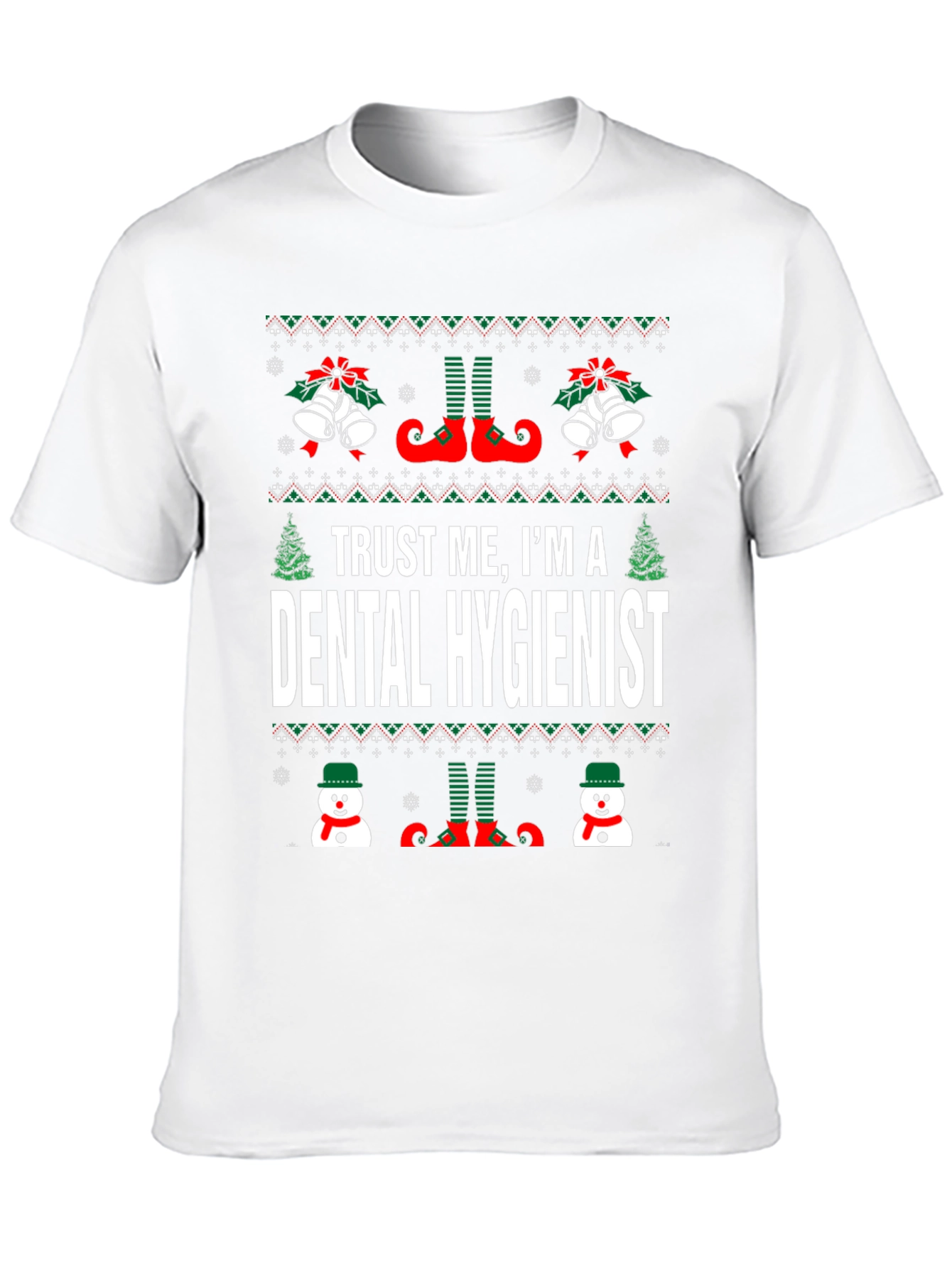 Dental Hygienist Christmas Sweater T-Shirt