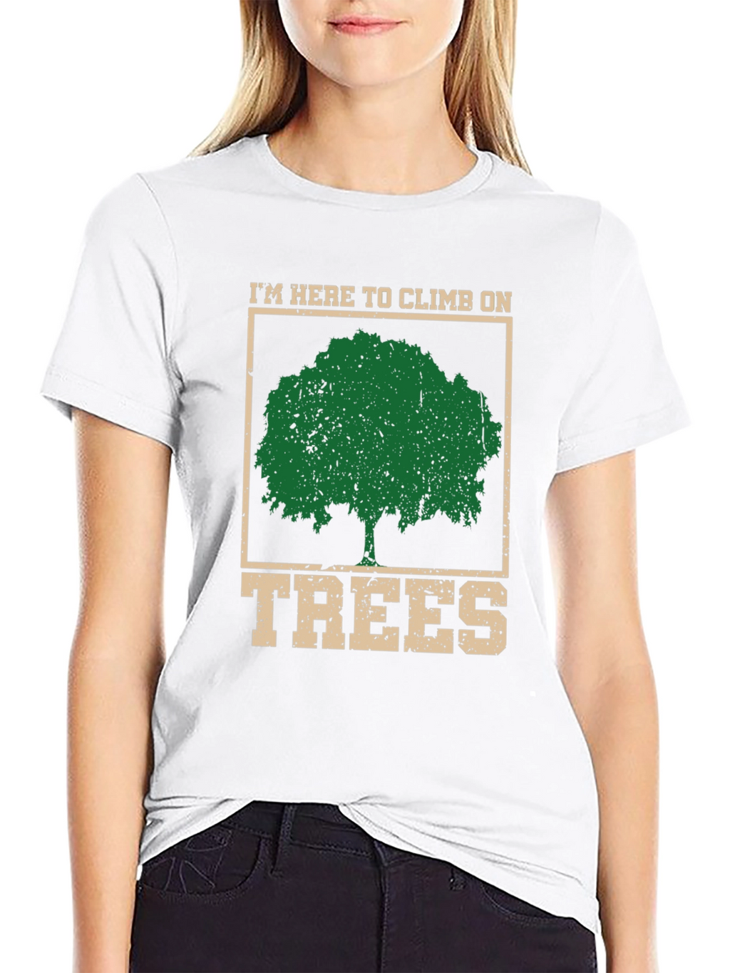 Climb on Trees Graphic Tee - Arborist Shirt