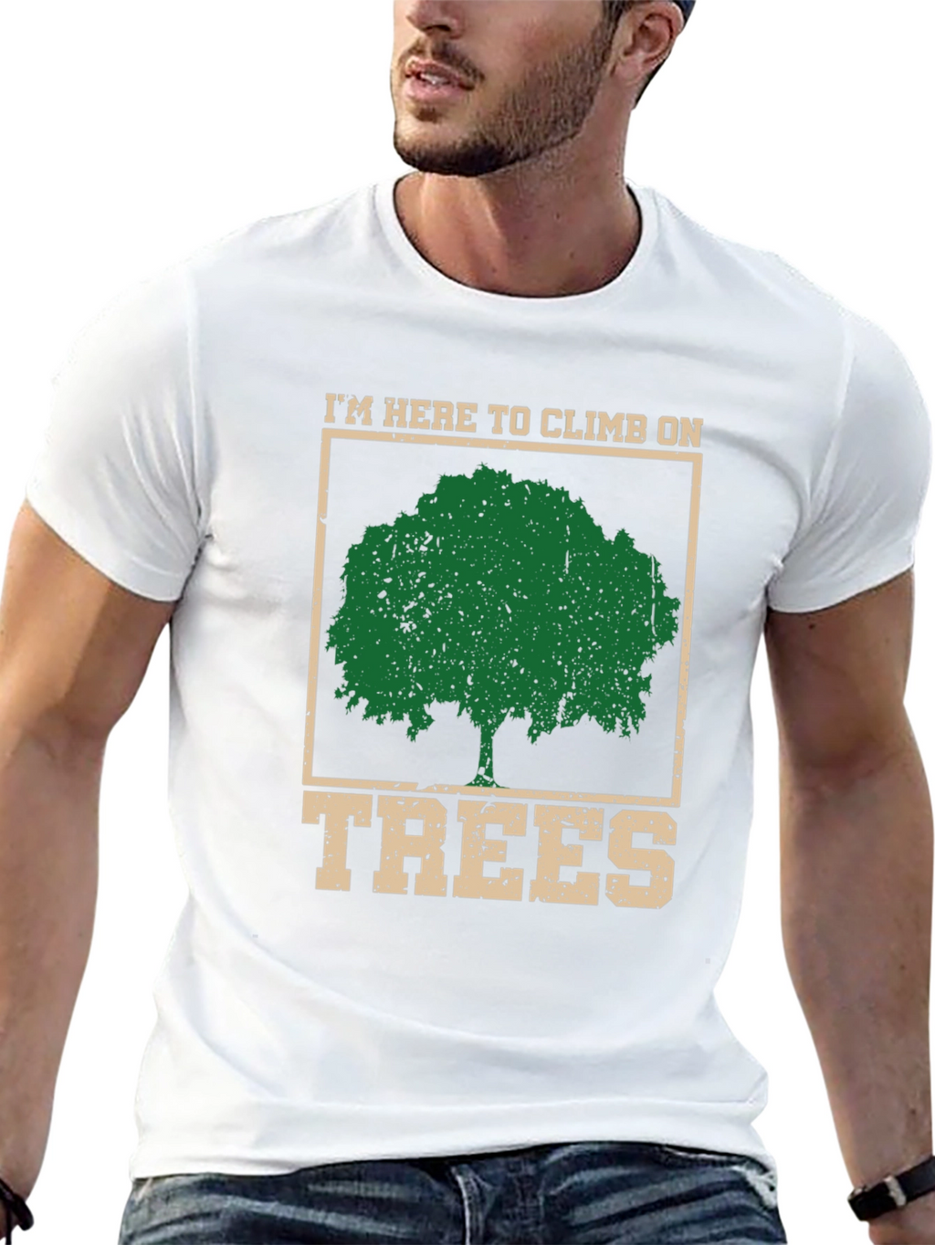 Climb on Trees Graphic Tee - Arborist Shirt