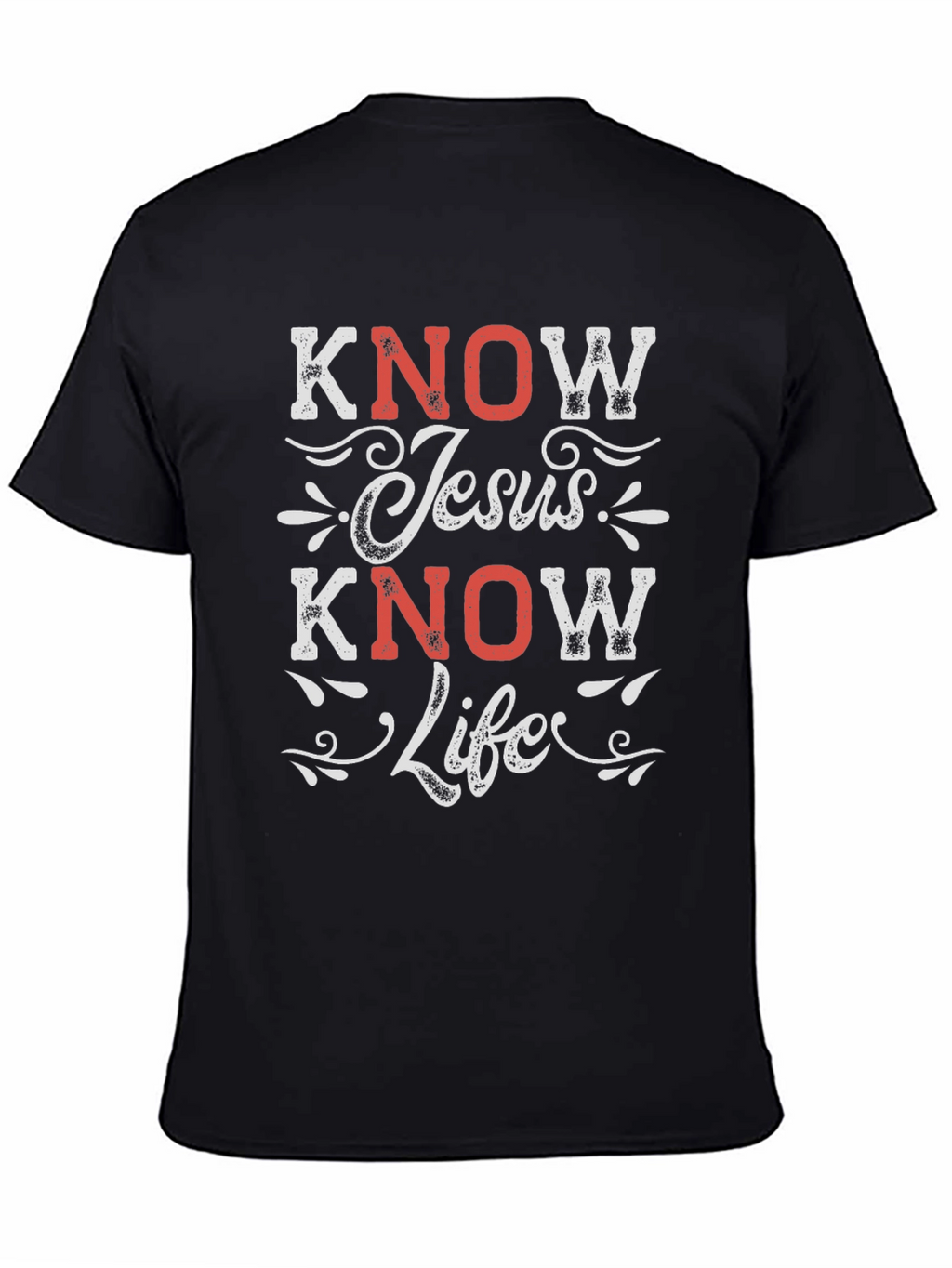 Know Jesus Know Life Graphic T-Shirt