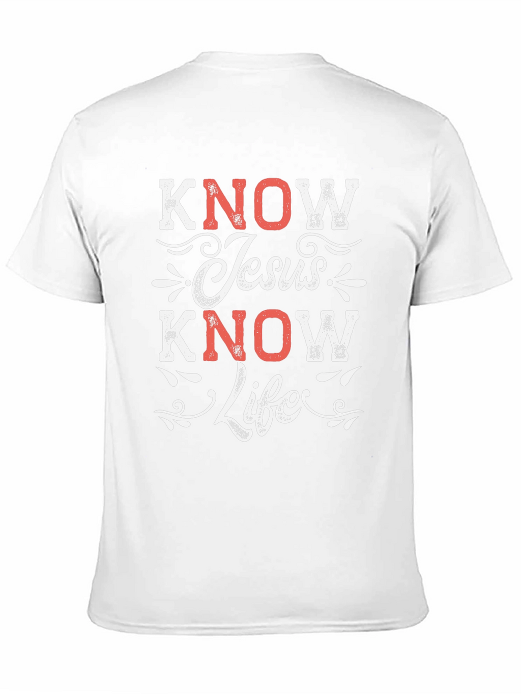 Know Jesus Know Life Graphic T-Shirt