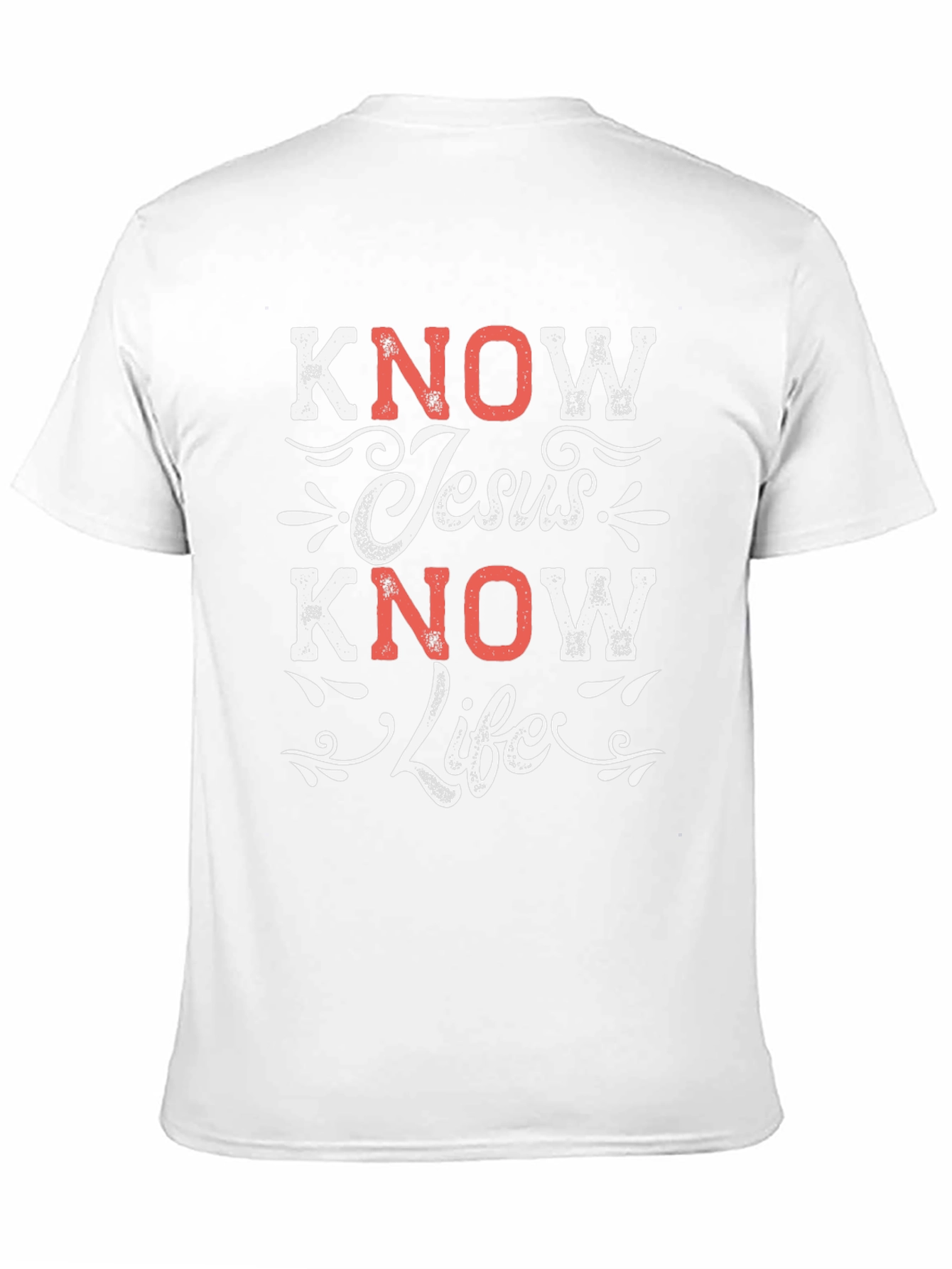 Know Jesus Know Life Graphic T-Shirt