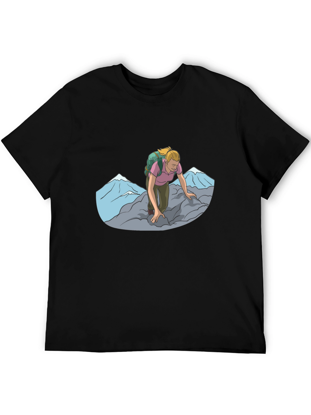 Climber Graphic T-Shirt - Adventure Ready!